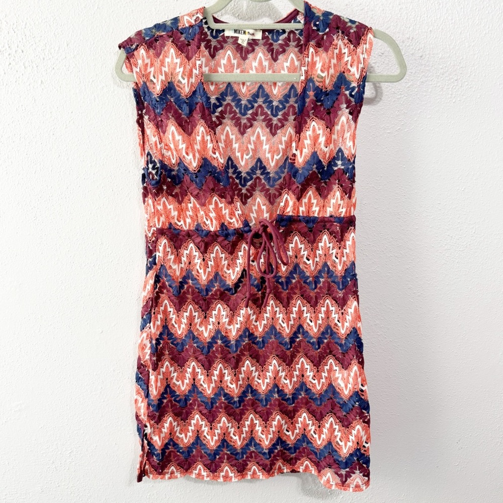 Miken chevron suit cover up xs